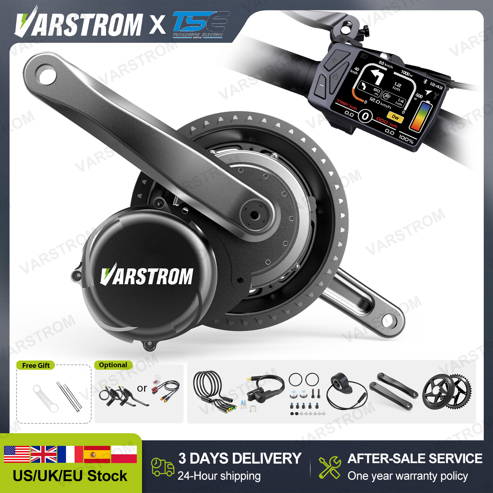 [3Day Delivery] Tongsheng Mid  - Side Hung Mid Drive Motor Kit review and price