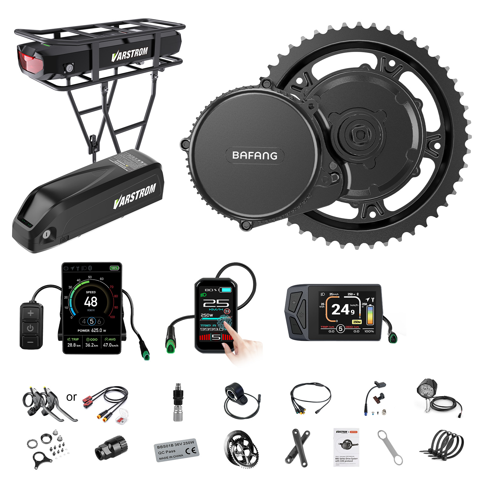 [US Shipping] Bafang Motor 750 - Torque Sensor Mid Drive Motor Kit review and price