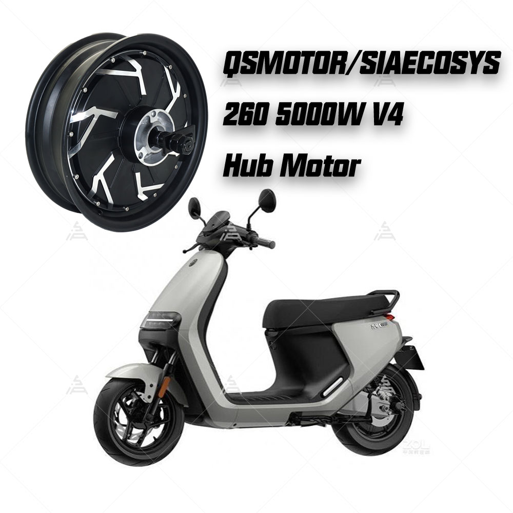 QSMotor QS260 V4 5000W Hub Mot - Direct Drive Hub Motor 72V 5000W review and price